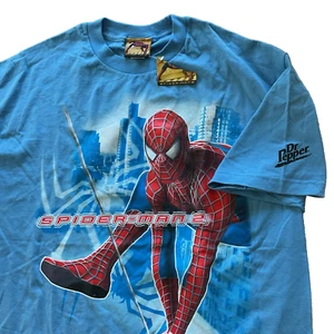 Vintage Spiderman 2 Shirt Size XL Marvel Comics 2004 Movie Promo Dr Pepper NWT - Picture 1 of 10