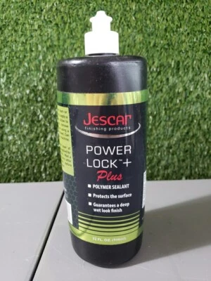 Jescar Power Lock + Plus Polymer Paint Sealant 32oz - High Gloss & Protection - Imagem 1 de 3