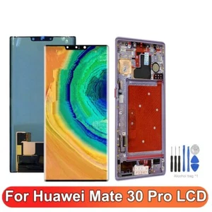 OLED Touch Screen Digitizer for Huawei Mate 30 Pro w/ Frame Display Replacement - Bild 1 von 11
