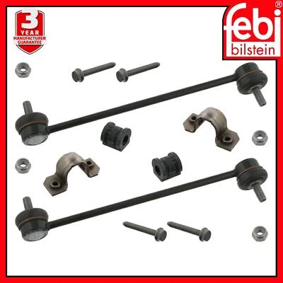 Front Anti Roll Bar Bush Kit & Stabiliser Links Febi 37069 For Skoda Fabia Rapid - Image 1 of 4
