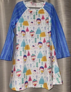 Pete + Lucy Winter Skiing Girl's Long Sleeve Boutique Dress Size 5 NWT - Picture 1 of 4