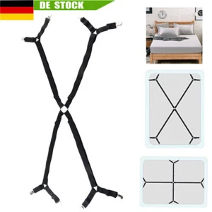 Bettlakenspanner Betttuchspanner verstellbar 8 Clips Spanner Bettlaken Spannclip - Bild 1 von 11