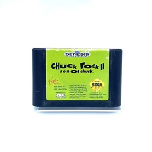 Chuck Rock II: Son of Chuck (Sega Genesis, 1993) Cartridge Only Tested - Picture 1 of 3