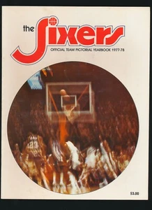 1977-78 Official Yearbook *PHILADELPHIA 76ERS* Never Used/Read w/ JULIUS ERVING - Picture 1 of 2