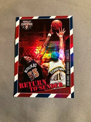 2016-17 Totally Certified DIKEMBE MUTOMBO 106/199 Return To Sender Denver *MR31 - Image 1 of 3