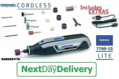 new DREMEL 7760-15 Lite Cordless MULT-TOOL KIT F0137760JB 8710364081400 ZTD - Image 1 of 3