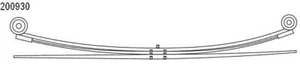 Federnpaket CS Germany 10.200.930.00 für FORD - Bild 1 von 1