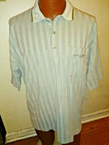 Derek Bauer For Africa Men's XL Embroidered Polo Shirt. Elephants on Collar. - Picture 1 of 3