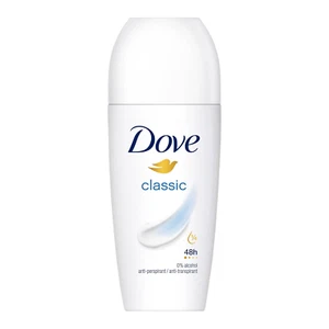 Dove Classic Anti-Perspirant Roll On 48H Sweat and Odour Protection - 50ml - Picture 1 of 4