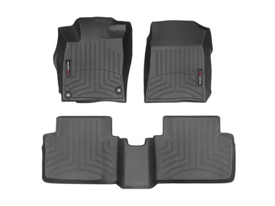 Forro de piso WeatherTech para Honda Insight 2019-2022 - 1ª y 2ª fila, negro Foto 1 de 4