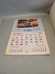 Hi-Lan Dairy Des Moines Iowa 1952 hat Schrift drauf - Bild 1 von 5