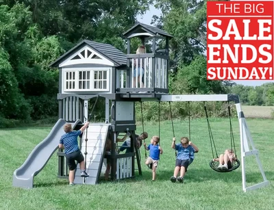 Big Sale Children  Playcentre and Swing Set (3-10 Years) - Image 1 of 4