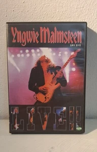 Yngwie Malmsteen ‎– Live!! DVD NTSC Region 3 Südkorea 2002 - HEAVY METAL - Bild 1 von 4