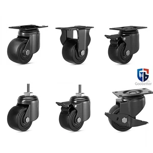 Heavy Duty 40mm-75mm PA Swivel Castor Wheel 300KG-600KG Trolley Furniture Caster - Picture 1 of 41