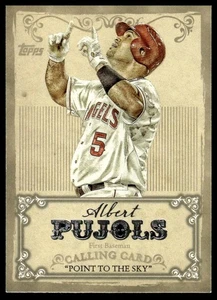 2013 Topps #CC-15 Albert Pujols Calling Cards - Picture 1 of 2
