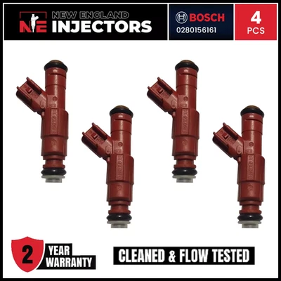 Комплект топливных форсунок Bosch 0280156161 соответствующий расходу для Ford Focus 2.0 2.3 набор из 4 штук - Изображение 1 из 4