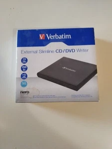 Verbatim 98938 Externer Slimline CD/DVD-Brenner - Open Box - Bild 1 von 4