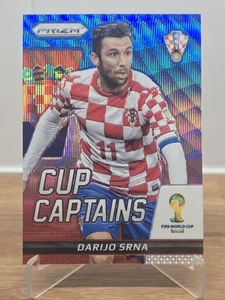 Panini Prizm World Cup 2014 Cup Captains Darijo Srna #6 Croatia Red/White/Blue - Bild 1 von 2