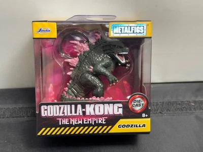 2025 Godzilla Kong New Empire Godzila 2.5" Die-Cast Metal Jada Toys Metalfigs - Image 1 of 2