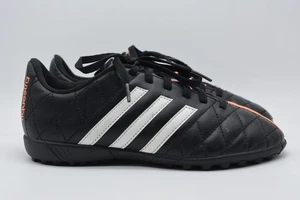Adidas Soccer Cleat Shoes ~11Questra TF ~ Black Orange B41027, Size 3.5 - Picture 1 of 8