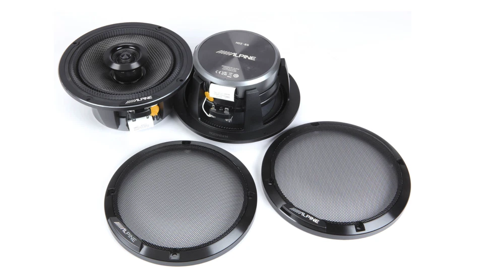 Alpine HDZ-65 600W Status Hi-Res 6.5” (16.5cm) 2-way Coaxial Speakers - Image 1 of 4