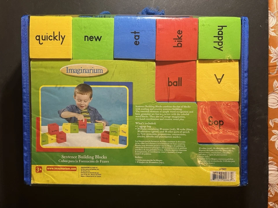 Sentence Building blocks - Image 1 of 2