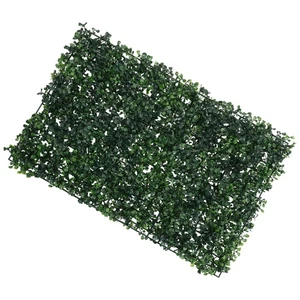 Panel de Pared Verde Decoración Verde Artificial Verde Falso Seto Hierba - Imagen 1 de 12