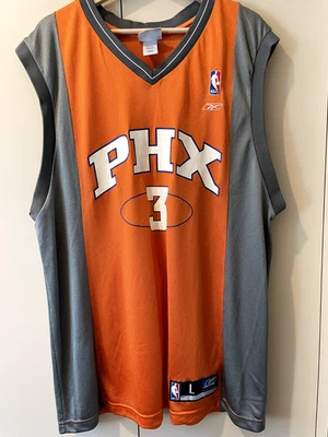 Stephon Marbury #3 Phoenix Suns Reebok Jersey Men’s L Orange NBA Basketball - Imagem 1 de 2