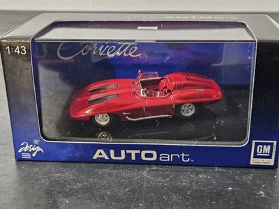 Carro modelo fundido AUTOart 1:43 1959 Chevrolet Corvette Stingray EM VERMELHO.NOVO! - Imagem 1 de 4