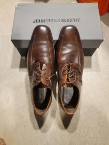 Johnston and Murphy Herren Dobson Captoe Schnürschuhe Größe 11 M - Bild 1 von 4