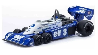 MODELLINO AUTO STATICO MINI GT TYRRELL P34 N.3 F1 1977 MODELLISMO SCALA 1:64 - Immagine 1 di 4