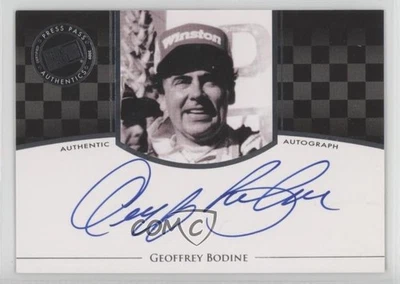 2009 Press Pass Legends Auto Silver Geoff Bodine - Image 1 of 3