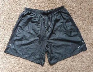 Nike Dri Fit Shorts Men's XL Black Drawstring Lined - Bild 1 von 6