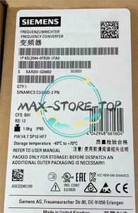 SIEMENS 6SL3544-0FB20-1FA0 SINAMICS CU240D-2 PN NUOVO CON SCATOLA .DHL - Foto 1 di 4