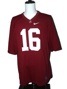 Nike Team Alabama Crimson Tide #16 Jersey Men’s XXL Champions NCAA Football - Picture 1 of 10