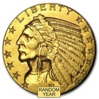 $5 INDIAN GOLD HALF EAGLE CLEANED $5 INDIAN GOLD HALF EAGLE CLEANED