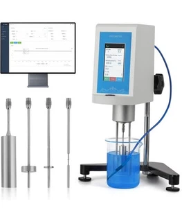 Digital Rotary Viscometer 10-2,000,000mPa.S Touch Screen Viscosity Meter - Imagen 1 de 7