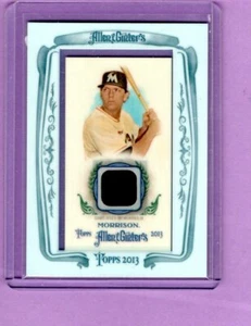 *2013 topps Allen & Ginter's Game-Used mini LOGAN MORRISON no.AGR-LM - Picture 1 of 1