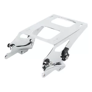 4 Point Docking Kit 2 Up Luggage Rack Fit For Harley Tour Pak Touiring 14-24 23 - Foto 1 di 10