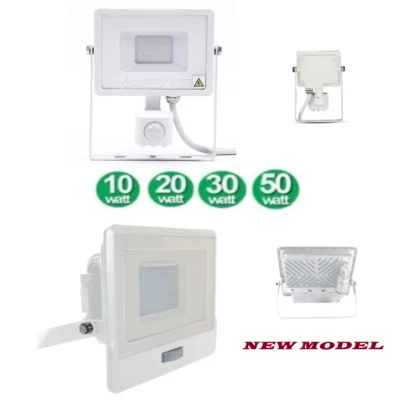 FARO LED da ESTERNO IMPERMEABILE 10W A 100W CON  SENSORE MOVIMENTO LUCE NUOVO - Immagine 1 di 4