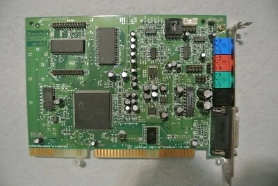 CREATIVE SOUND BLASTER CT4520 AWE64 ISA SOUND CARD - Image 1 of 3