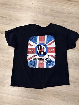 Camiseta The Who Moving On Tour Talla 2XL Para Hombre, WMN 3 XL, Townsend/Daltrey Music Foto 1 de 4