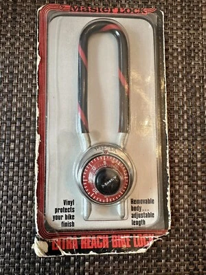 Vintage MASTER LOCK Extra Reach Bike Lock NEW! - Image 1 of 3