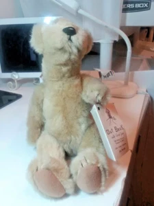 2003 Tan Bear Plush Stuffed Animal Teddy Toy Brown 10" Lovey Cuddly Love Friend - Picture 1 of 6