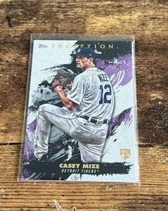 2021 Topps Inception #76 Casey Mize RC Rookie Tigers - Picture 1 of 1