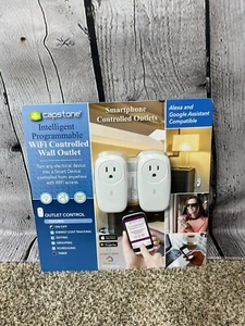 Capstone Smartphone gesteuerte Wandsteckdosen Neu im Karton WLAN - Bild 1 von 6