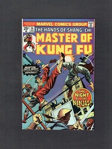 Master of Kung Fu #36 Shang-Chi Marvel Comics Bronze Age VF Night of the Ninjas! - Picture 1 of 2