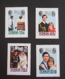 Tonga 1981 Boda Real Dama Diana Estampillada sin montar o nunca montada como nueva - Imagen 1 de 1