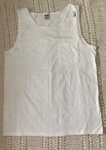 Comfort Colors Mens Tank Top Cotton Ring Spun White size M - Picture 1 of 9