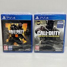 PACK 2 JEUX PS4 : CALL OF DUTY BLACK OPS 4 & INFINITE WARFARE - NEUFS